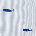 thumbnail image 5 of Nautica Whale Print Stripe King Sheet Set in Blue, 5 of 9