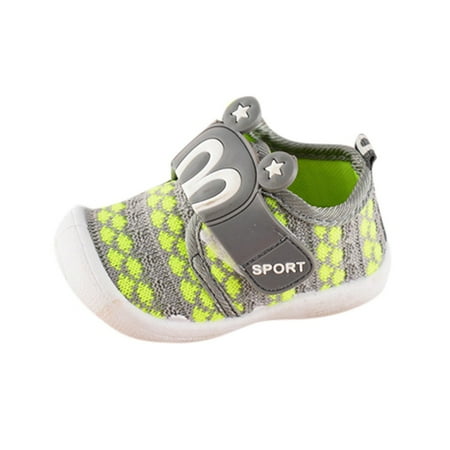 

Relanfenk Baby Sneakers Toddler Children Kids Cartoon Star Rabbit Ears Squeaky Single Shoes