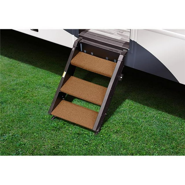 20243 17.5 in. StepAbove RV Entry Step Rug, Buckskin Brown - 3 Piece
