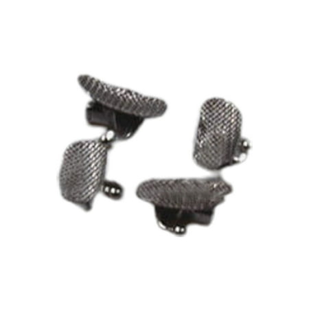 

GoFJ 4Pcs/Pack Dental Orthodontic 1st Molar Bracket Buccal Tube Bondable Roth 022