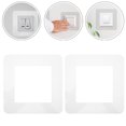 thumbnail image 2 of 5pcs Light Cover Plate Light Plate Acrylic Cover Acrylic Wall Decor Acrylic Outlet Cover Plate Light Cover Acrylic Cover For Walls Plate Outlet Cover Wall Socket Cover, 2 of 7