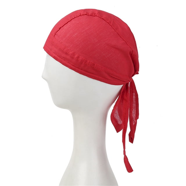 RANJIE Bonnets de Chimiothérapie en Coton pour Femmes, Pliables, Faits à la Main, à Imprimé Solide, pour Perte de Cheveux, Bonnet Ample