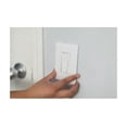 thumbnail image 4 of Rocker Wall Plate, Number of Gangs: 3 Plastic, Smooth Finish, White RWP26W, 4 of 8