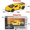 thumbnail image 4 of Vehículo de juguete iLooboo Alloy Collectible Lamborghini LP750-4, 4 of 5