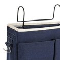 thumbnail image 2 of Bolsa de almacenamiento junto a la cama, bolsa de escritorio para cama, sofá, TV, bolsa colgante con control de almacenamiento junto a la cama, 2 of 4