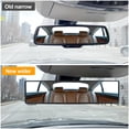 thumbnail image 4 of Car Rearview Mirror, Universal Car Interior Rearview Mirror Panoramic Replacement, Wide Angle Rearview Mirror Auto Interior Car Anti-glare Rear View Mirror 310x74mm, 4 of 5