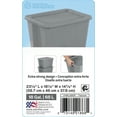 thumbnail image 5 of (2 packs) Large Storage Box, 18-gallon Plastic Storage Container with Snap-on Lid, 5 of 5