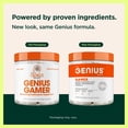 thumbnail image 4 of Genius Gamer, Gaming Focus Supplement, 80 Pills - Elite Nootropic Performance Booster - Boost Brain & Mental Clarity, Reaction Time & Concentration - Blue Light Support with Lutemax, 4 of 9