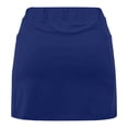 thumbnail image 6 of RYRJJ Tennis Skorts Skirts for Women Golf Athletic Activewear Skorts Mini Summer Workout Running Short with Pockets(Blue,XL), 6 of 6