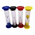 thumbnail image 1 of Reloj de arena decorativo, reloj de arena pequeño con temporizador, 4 Uds., 1 of 9