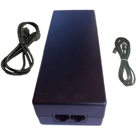 48V AC/DC Adapter for A-M-X PS-POE-AF FG423-80 PW182RB4800F03 PS-POE-AF-TC FG423-83 Modero PoE Injector 802.3AF Compliant 48VDC Power Supply Charger (for Two Internet Cables for Free)
