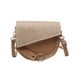 thumbnail image 1 of Bolso Hombro Mujer Semicírculo PU Tejido Informal Bolso Cruzado 5018 Camel (correspondiente A Caqui), 1 of 9