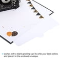 thumbnail image 3 of Uxcell Paper 1 Pcs 21th Birthday Card Pop-Out Birthday Card Happy Birthday for Women Gift Friend 3D Black Silver, 3 of 5