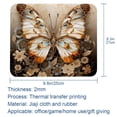 thumbnail image 5 of Butterfly Square Gaming Mouse Pad, 8.3x9.8 Inch Non-Slip Rubber Bottom Printed Mousepad for Office and Gaming, 5 of 6