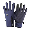 thumbnail image 4 of LOVIVER Hiver Extérieur Randonnée Sportive Gants Écran Tactile L Bleu Marine K146, 4 of 8