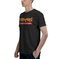 thumbnail image 5 of Popeyes Logo Men'S Basic Short Sleeve T-Shirt Vogue Black Small, 5 of 8