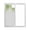 Green Grey, variant on Green Window Privacy Film, Summer Botanical Leaves Watercolor Static Cling UV Sun Blocking Tint Film Heat Control Windows Films for Bedroom Bathroom, Window Stickers 23.6"x59"
