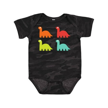 

Inktastic 4 Dinosaurs Gift Baby Boy or Baby Girl Bodysuit