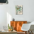 thumbnail image 4 of Stylish Coastal Beach Wall Art Rustic Bike & Flower Pictures Canvas Painting, Inspiring Bathroom, Bedroom, Living Room Decor, 12x16 inch, 4 of 7