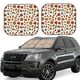 thumbnail image 1 of Balery Hot Dog Pizza Parasol para parabrisas de coche de 2 piezas | Parasol plegable para parabrisas delantero de coche para la mayoría de sedanes-Small, 1 of 6