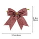 thumbnail image 3 of Adornos navideños, regalos de Navidad (6 piezas): Mini adornos navideños de 9 cm para colgar en el árbol de Navidad (campana colgante)., 3 of 8
