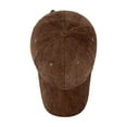 thumbnail image 3 of Corduroy Baseball Cap - Stylish Sunshade for Men/Women, Adjustable Strap, Soft Corduroy Texture, 3 of 6