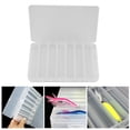 thumbnail image 2 of Caja de señuelos, Caja de Almacenamiento de Cebo de Doble Cara Transparente de Doble Cubierta Caja de Almacenamiento de Cebo Innovación Moderna Jadeshay A, 2 of 8