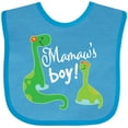thumbnail image 3 of Inktastic Mamaws Boy Grandson Gift Dinosaur Boys Baby Bib, 3 of 4