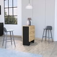 thumbnail image 2 of Folding Dining Table In Black And - Space Conscious Option, Rectangular, Stable, 22lbs Bearing Load For Room 3 Adjustable Shapes, ,, 2 of 3