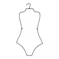 thumbnail image 1 of 2 Perchas Para Trajes De Baño, Lencería, Ropa De Playa, Color Negro Para Adultos, 1 of 8