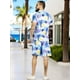 thumbnail image 3 of Conjunto Hombre Verano Camisa y Short a Juego Alberca Playa y Calor, 3 of 5