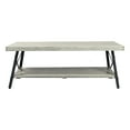 thumbnail image 2 of Wallace & Bay Chandler Table Basse de Rangement en Bois de 48 Pouces, Gris Brossé, 2 of 4