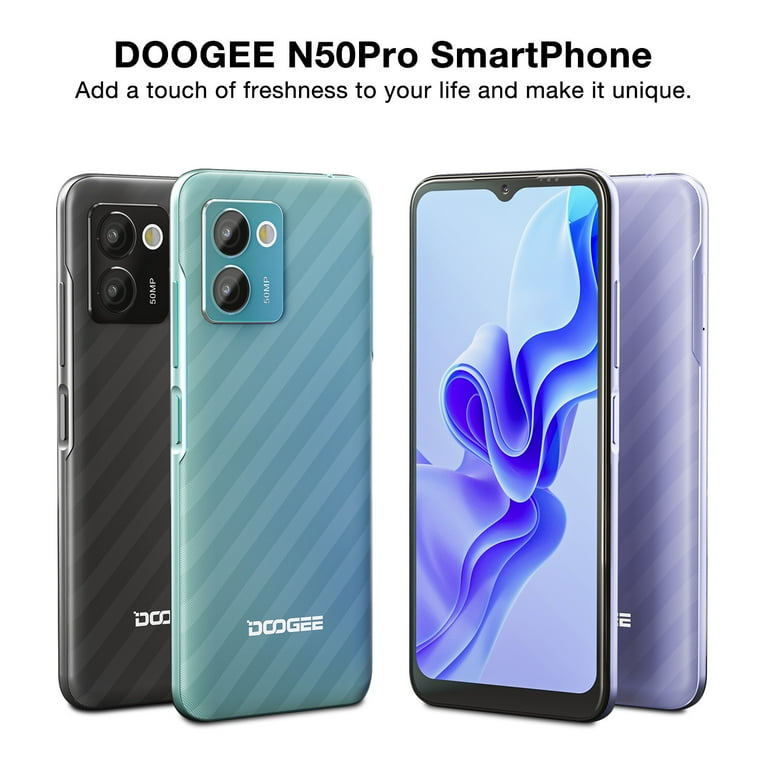 DOOGEE N50 PRO Cell Phone, Android 13 Smartphone, 20GB+256GB(1TB