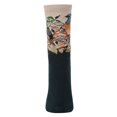 thumbnail image 3 of MeMoi Bird Limited Edition Art Crew Socks | Fun Socks for Women One Size / Taupe, 3 of 3