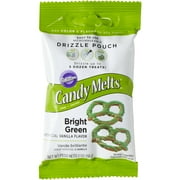 (5 pack) (5 Pack) Wilton Bright Green Candy Melts Drizzle Pouch, 2 oz.