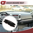thumbnail image 2 of Unique Bargains Dashboard Dash Cover for Mitsubishi-Outlander 2013-2020 Interior Dashboard Mat Black Red Suede Silicone, 2 of 6