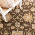 thumbnail image 6 of SAFAVIEH Anatolia Sherman Floral Wool Runner Rug, Brown/Taupe, 2'3" x 12', 6 of 11