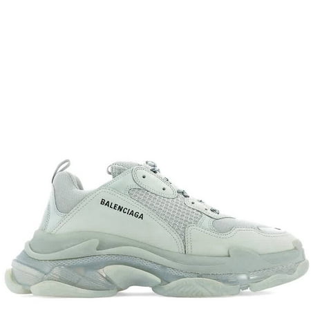 Balenciaga Men's Gray Triple S 'Clear Sole' (Best Way To Clean Athletic Shoes)