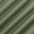 thumbnail image 4 of Sun Zero Evelina Faux Dupioni Silk Thermal Extreme 100% Blackout Back Tab Curtain Panel, 50"X63", Moss Green, 4 of 10