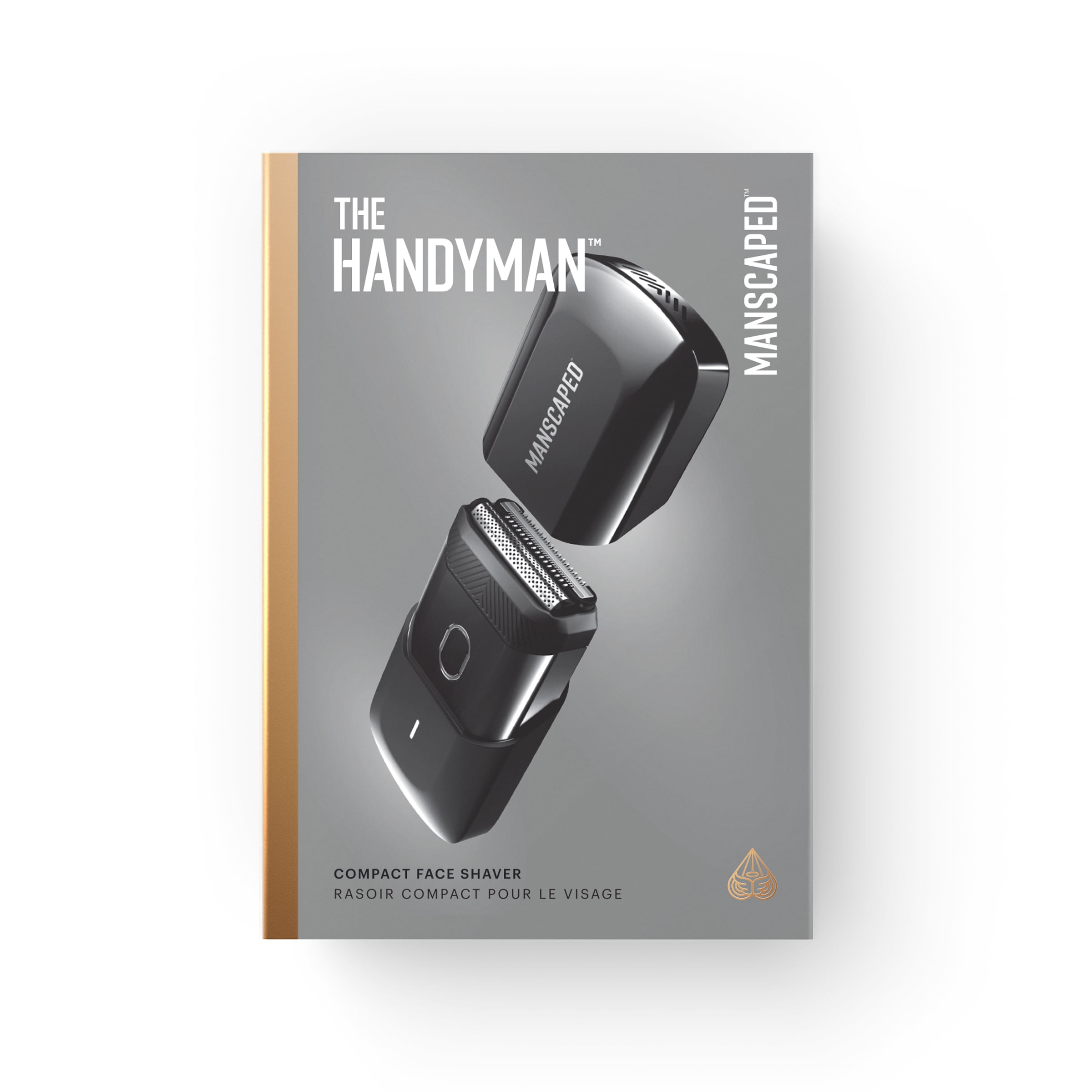 MANSCAPED The Handyman Compact Foil Face Shaver ‚Äì Men's Travel