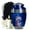 Blue Urn -4, variant on JAGASY Dolphin Memorial Urn for Ashes for Children, Blue Urns for Ashes for Women, Colorful Decorative Urns for Daughter, Large Burial Cremation Urn for Son, (10 Inch)