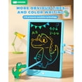 thumbnail image 3 of Tableta de escritura LCD KOKODI de 10 pulgadas colorida para 3-6 años, 3 of 9