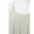 thumbnail image 4 of Doublju Women's Sleeveless Chiffon Tank Top Pleated Flowy Tunic Tank, 4 of 4