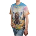 thumbnail image 4 of Welcome Spring Fairy Chesapeake Bay Retriever in Flower Meadow All Over Print 3D Shirt Unisex Merch Chessie Dog Lover - 13002, 4 of 6