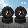 thumbnail image 1 of 4pcs 1.0 Neumáticos Insertos de espuma RC Neumáticos Metal Crawler Tires para 1/24 RC Crawler Car Sywqhk libre de BPA, 1 of 8