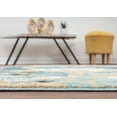thumbnail image 2 of Abani Azure Collection Area Rug Mid Century Modern Bedroom Living Room Decor Floor Rug 6 x 9 Grey Blue, 2 of 7