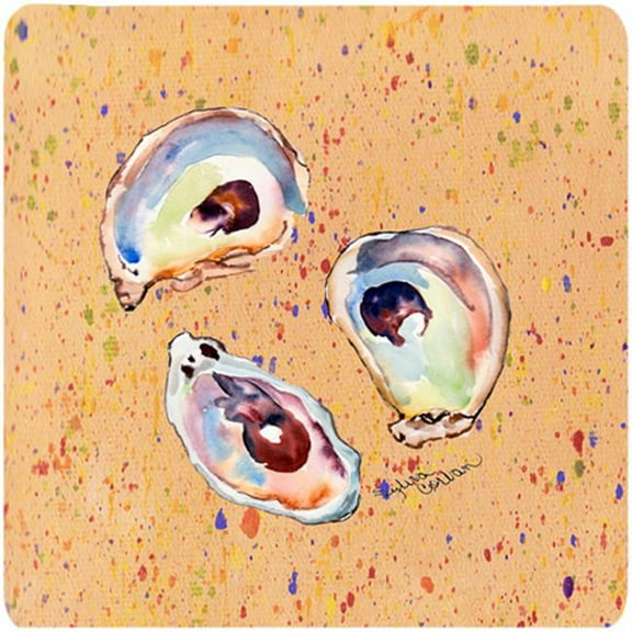 Oyster Foam Coasters - Set Of 4
