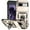 Gold, variant on Fashion Case with Holder Stander Kickstand Drop Resistant Shockproof Case For Google Pixel 8A
