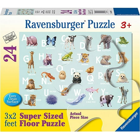 Ravensburger Animal Alphabet Floor Puzzle, 24 Pieces ...
