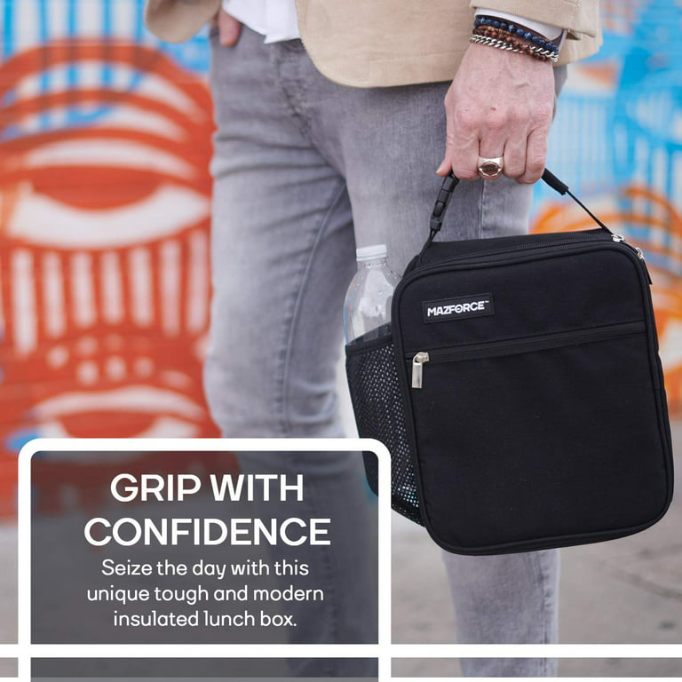 Mazforce Lunch Bag Insulated Lunch Box for Men - Small Reusable